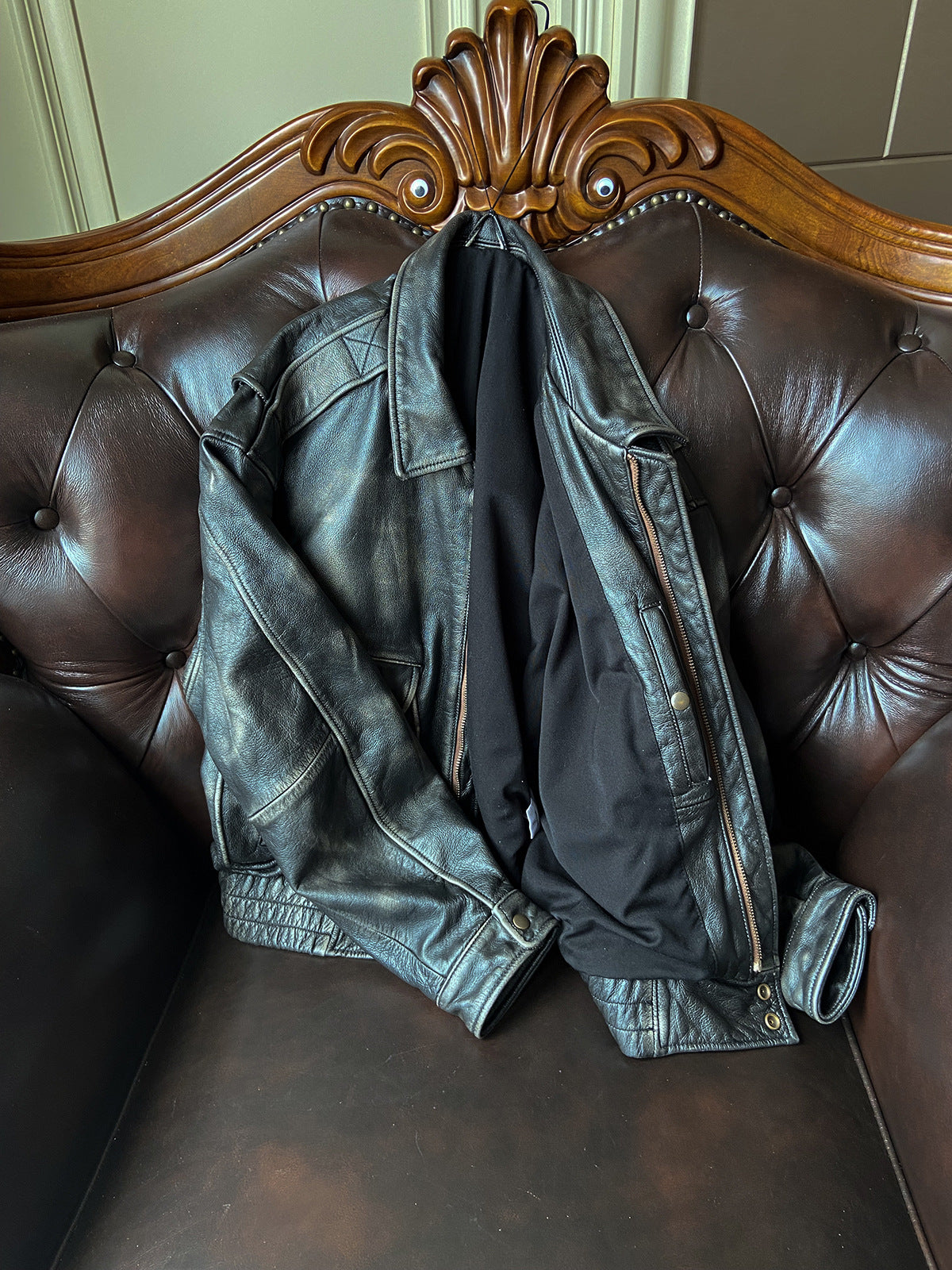 leather jacket