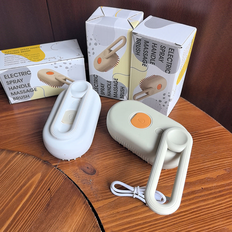 Pet Spray Massage Comb with One-Touch Function