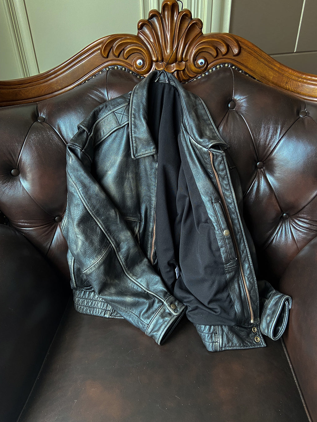 leather jacket